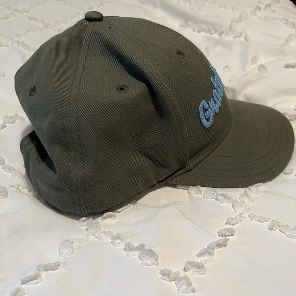 Grateful Brew SnapBack Baseball Hat - Gray With Blue Embroidered Letters - Picture 7 of 11